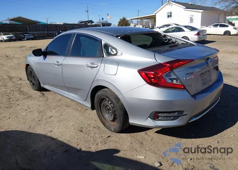2019 Honda Civic Lx z USA, uszkodzony, nr VIN 2HGFC2F64KH570186